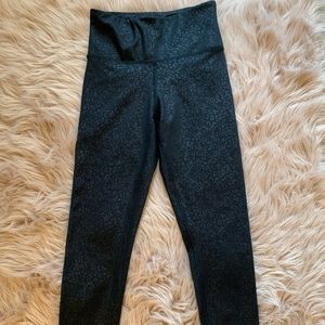 Marika Black Leopard Leggings